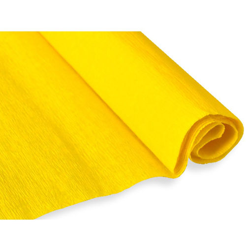 Picture of CREPE PAPER YELLOW 50X200CM